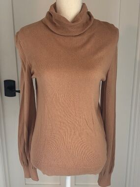 Banana Republic Camel Turtleneck Sweater